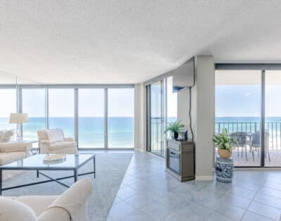 Seaside Sanctuary – private balcony, floor to ceiling view, direct beachfront