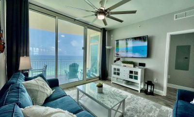 Aqua Luxury 4 BR – 2 Oceanfront King Suites, Huge Balcony + VIP Beach Setup